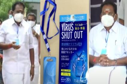 tn minister sellur raju used virus shut to prevent virus