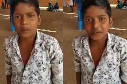 TN minor boys answers about village and city life goes viral