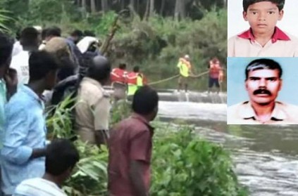 TN School boy and their Uncle dies while drowning river in Theni