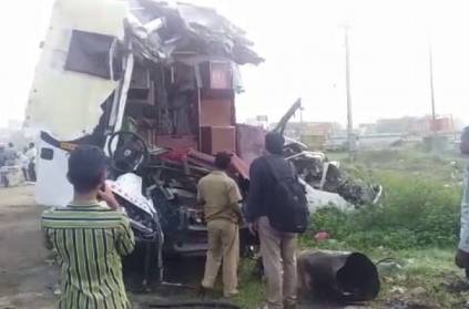 TN two private bus hits each other, one dead, 20 injured