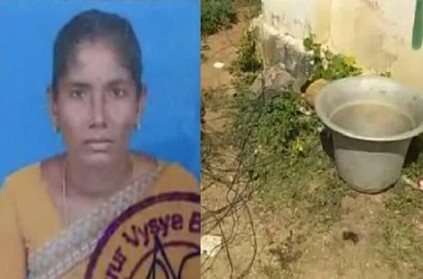 TN Woman dies for current shock when she try to give water to cow
