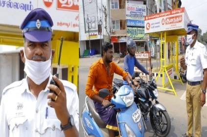 Traffic police to raise public awareness of coronavirus