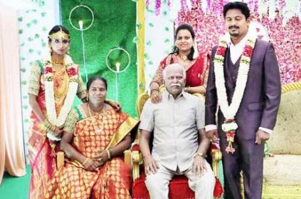 Trichy bride brings her father alive by making wax statue for wedding