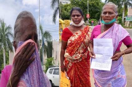 trichy son given current shock to mother for properties