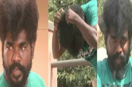 tuticorin man changes hairstyle 46 times in a minute viral details