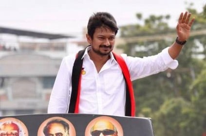 Udhayanidhi shows brick at rally, BJP member filed a police complaint