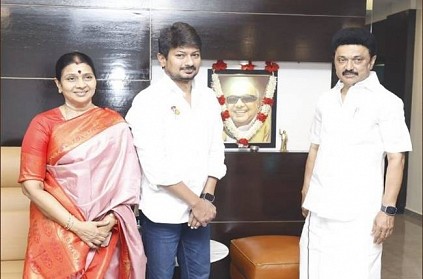 Udhayanidhi stalin Met his Parents Before Taking Oath