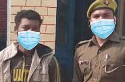 UP Police photoshops mask on cop, arrested criminal