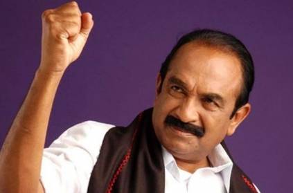 vaiko has convicted in sedition case on special court