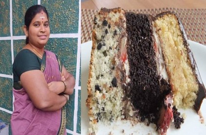 Vaniyambadi candidate cut the cake to celebrate the failure