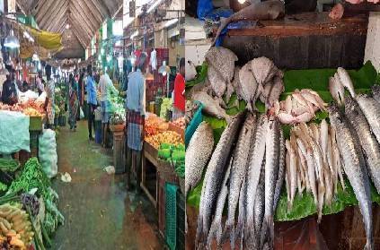 vegetables and meat price falls in chennai and today\'s status