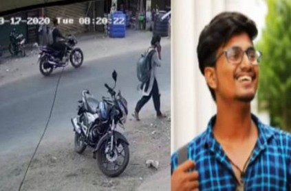 Vellore Engineering Student Dies In Bike Lorry Accident