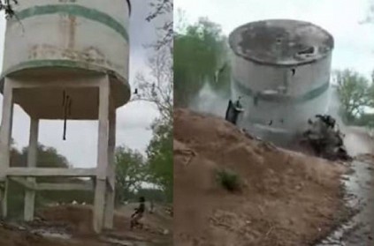 WATCH: Man broke the water tank in dangerous way video goes viral