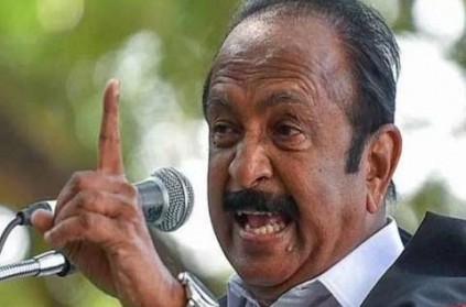 we dont know when the volcano will erupt vaiko press meet