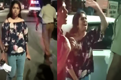 Woman arrested for assaulting and abusing traffic police in Chennai
