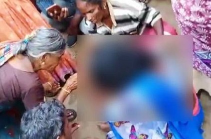 Woman beaten up by Villagers due to allegations of steal