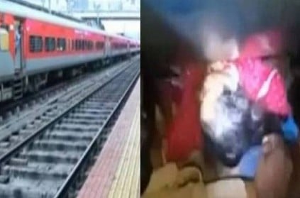 Woman falls off moving train in Madurai railway station
