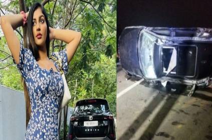 Yashika Anand car accident near Chengalpattu with friends