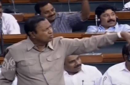 You have no backbone DMK MP TR Baalu criticize ADMK MP Raveendranath