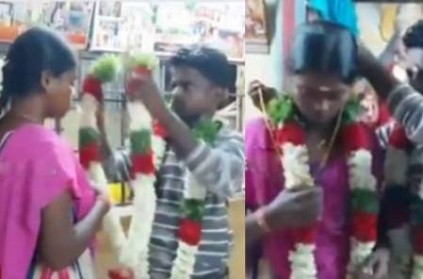 Young girl married her boyfriend with the help of police in cuddalore