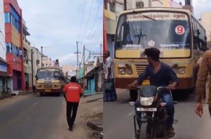 Youngsters stop running bus save passengers video goes viral