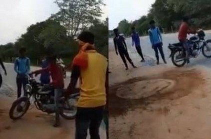 youth bike accident video goes viral on social media