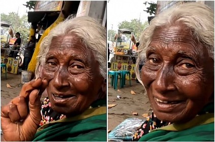 Youth gives food and dress to Destitute old lady video goes viral