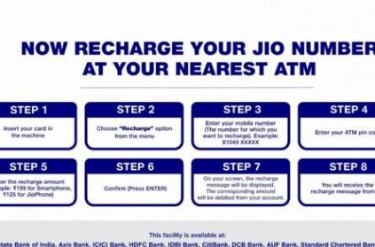 Reliance Jio users can now recharge via ATM machines: How it works