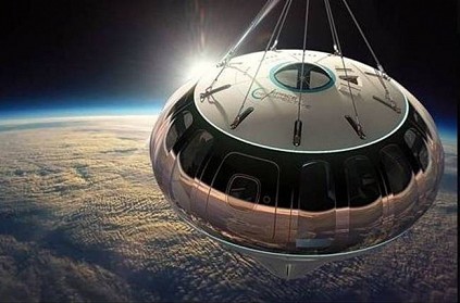 Space tour at 100000 feet in luxury space balloon cost 125000 USD