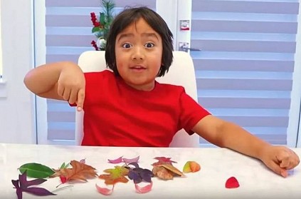 8 year old earned Rs 185 crores this year on YouTube