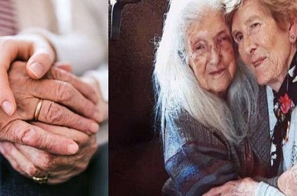 80 years woman meet his 103 years old mom after 60 years of search