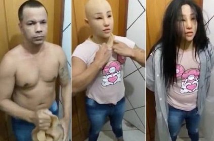 A Brazilian gang leader dressed up as his daughter to escape