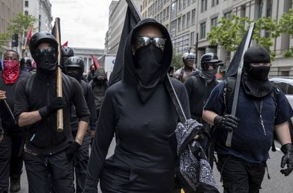 A look at the antifa movement Trump is blaming for violence