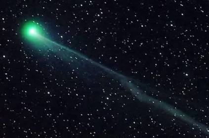 A marvelous green comet occurs in the sky every 11,600 years
