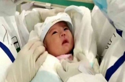 A Newborn baby Healed Without Coronavirus Treatment