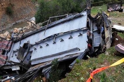 Accident 24 Killed After Bus Falls Off Cliff In Tunisia