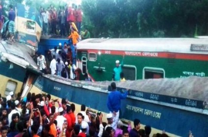 Accident Bangladesh Train Collision Kills 16 Injures 60