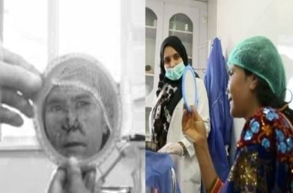 afghanistan husband stabs wife nose on suspicion