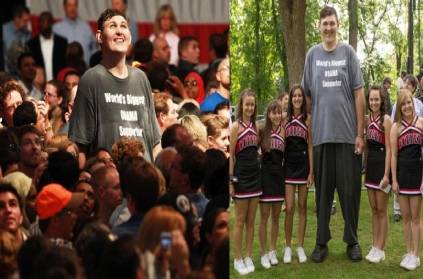 America\'s Guinness Record tallest man dies heart attack