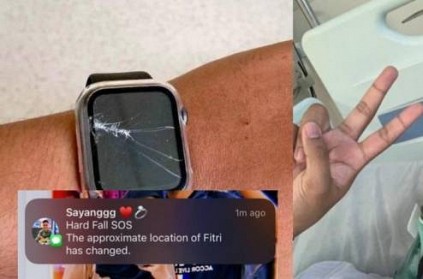 An Apple Watch saved a Singapore motorcyclist\'s life