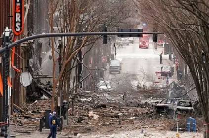 An explosion on Christmas Day morning in Nashville USA