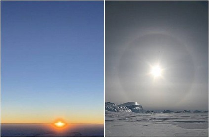 Antarctica Goes Dark As The Sun Sets For 4 Months