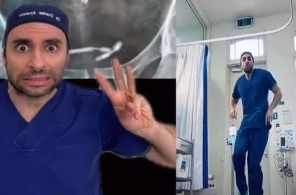 australian doctor danced to the tiktok on operation theatre