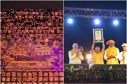 Ayodhya sets world record by lighting diyas on Deepotsav