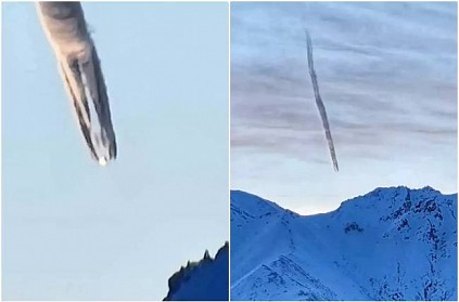 Bizarre cloud formation in Alaska Picture Goes Viral