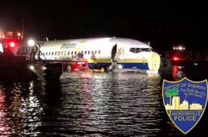 boeing 737 slides into florida river with 136 on board no fatalities