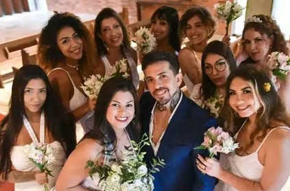 brazil man who married 9 women in same time building big house