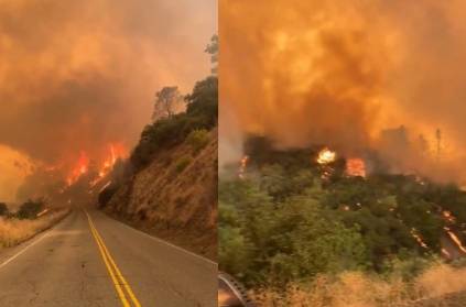 California fires hundreds of blazes burn thousands flee video