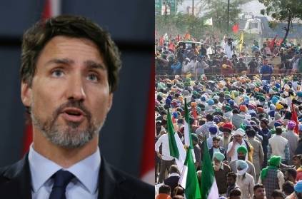 canada pm justintrudeau express concern at indian farmers portest