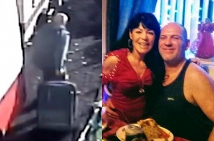 cctv shows husband with suitcase on the day of marriage